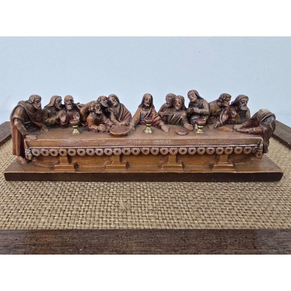 Vintage "The Last Super" table top Sculpture